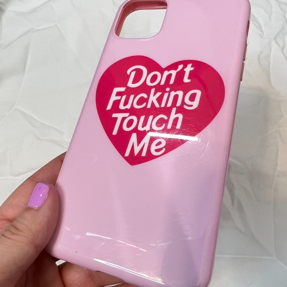 Velvet Caviar Don't F Touch Me iPhone Case - Picture 3 of 5